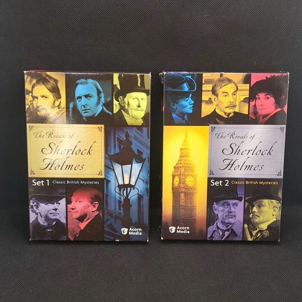 The Rivals of Sherlock Holmes DVD Set 1 & 2 British Mystery TV Series Set Lot